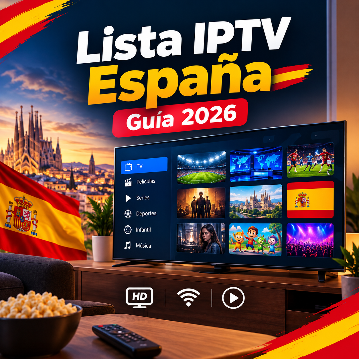 lista IPTV España